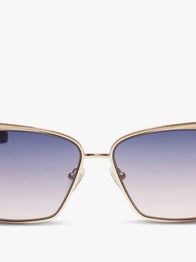 Diff Eyewear Grace Gold + Lavender Rose Gradient sunglasses